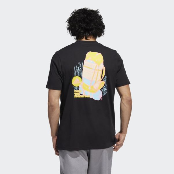 Pack The Essentials T-shirt Graphique Noir Adidas