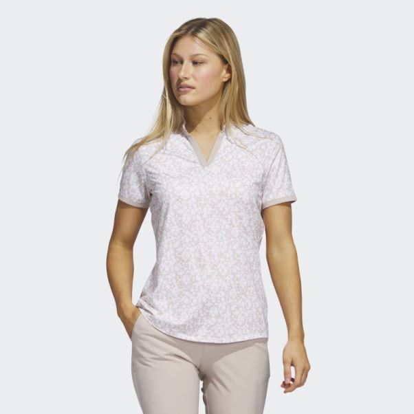 Polo De Golf Adidas Ultimate365 Blanc