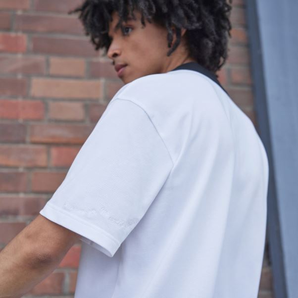 Polo Piqué Adidas Blanc