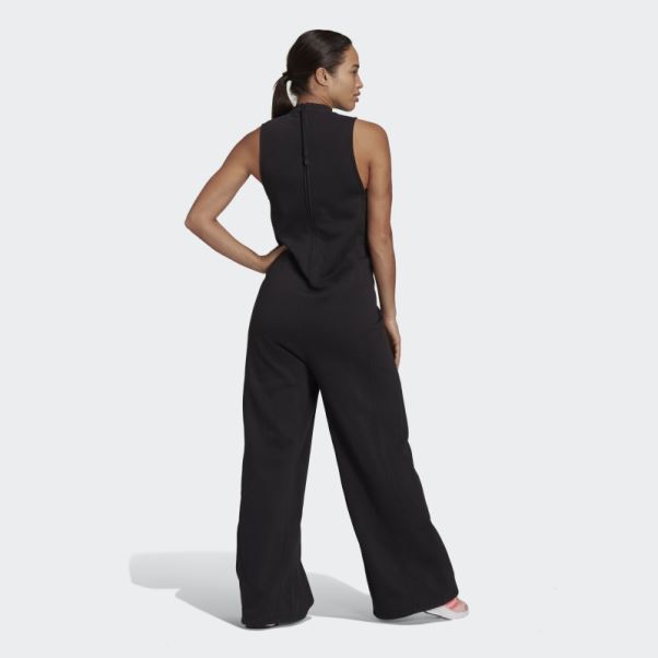 Combinaison Polaire Studio Lounge Adidas Noir