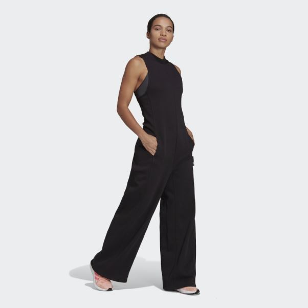 Combinaison Polaire Studio Lounge Adidas Noir