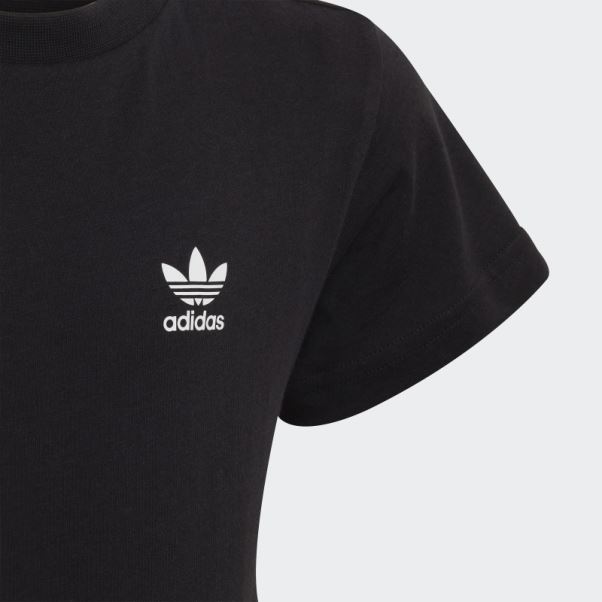 Tee Shirt Adicolor Adidas Noir
