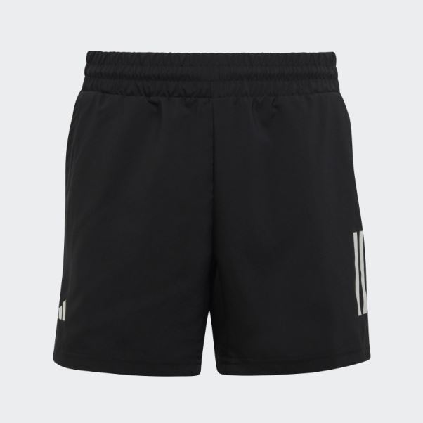 Short Club Tennis 3 Bandes Noir Adidas