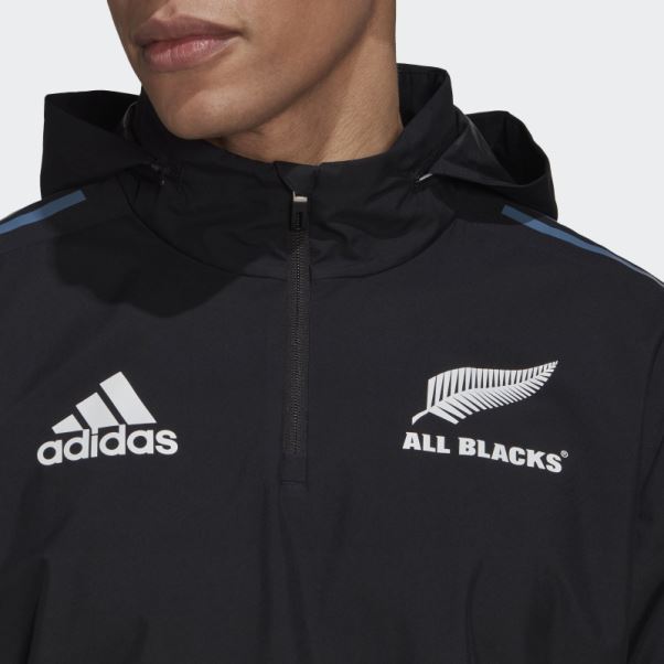 Coupe Vent All Blacks Rugby Adidas Noir