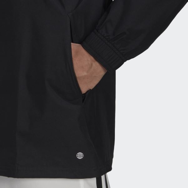 Coupe Vent All Blacks Rugby Adidas Noir