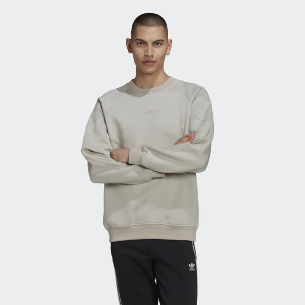 Sweat Adidas Rekive Crew Gris Metal Chaud