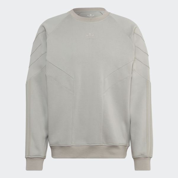 Sweat Adidas Rekive Crew Gris Metal Chaud