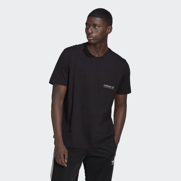 Adidas Aventure Fait Pour être Refait Tee Noir Mode