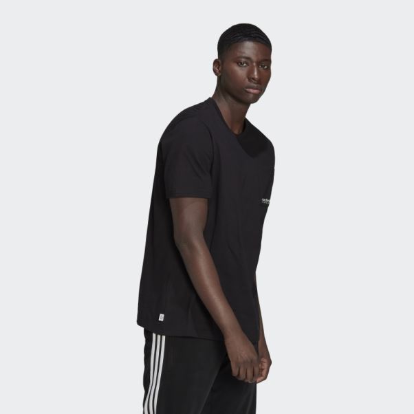 Adidas Aventure Fait Pour être Refait Tee Noir Mode