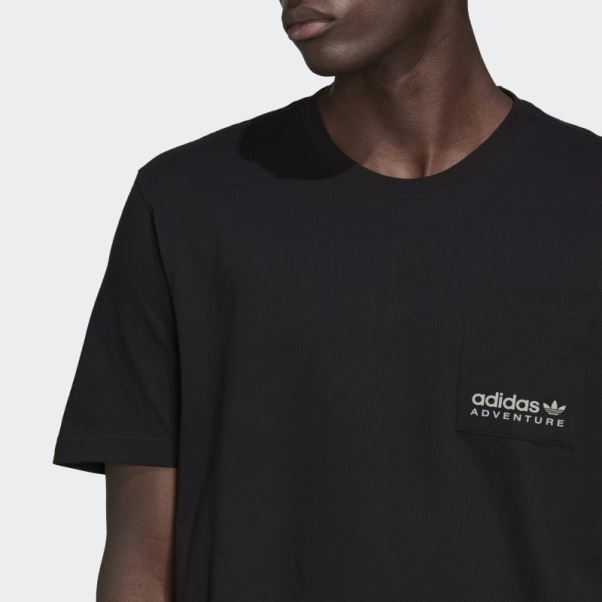 Adidas Aventure Fait Pour être Refait Tee Noir Mode