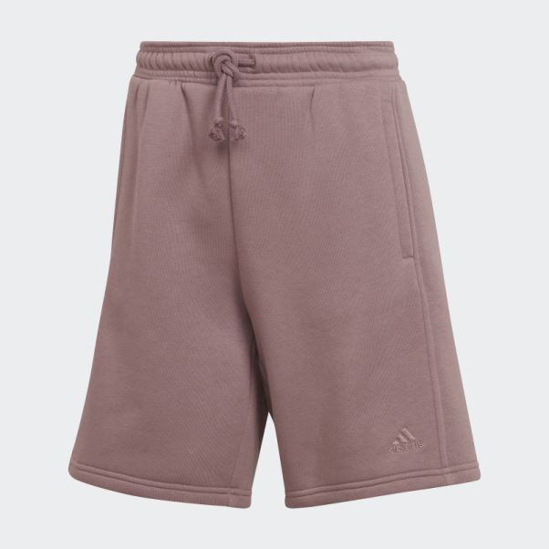 Short En Polaire All Szn Violet Adidas