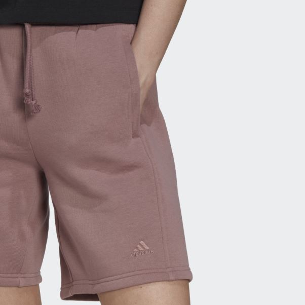 Short En Polaire All Szn Violet Adidas