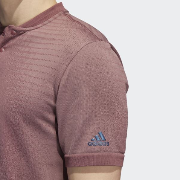 Polo Sans Couture Statement Bordeaux Adidas