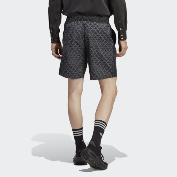 Short De Bain Original Monogram Adidas Noir