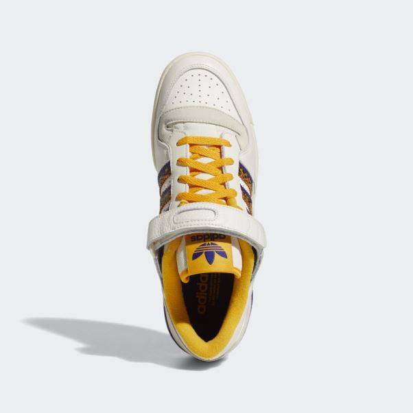 Chaussures Adidas Forum 84 Low Blanc