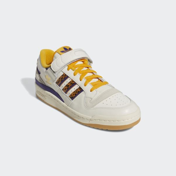 Chaussures Adidas Forum 84 Low Blanc
