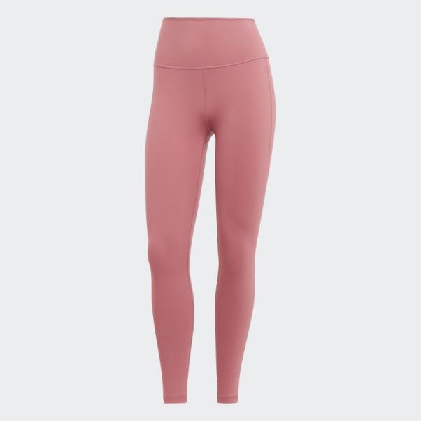 Legging Adidas Yoga Studio 7/8 Rose Mode