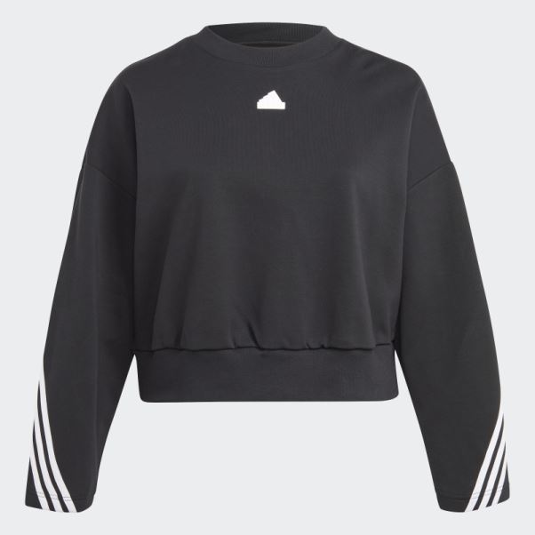 Future Icons Sweat à 3 Bandes (grande Taille) Noir Adidas