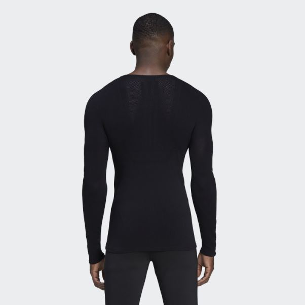 Adidas Terrex Drynamo Eco Mérinos T-shirt à Manches Longues Noir