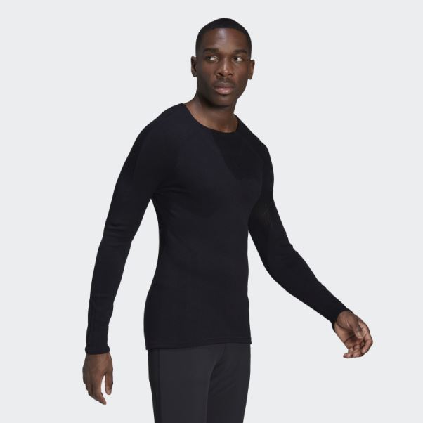 Adidas Terrex Drynamo Eco Mérinos T-shirt à Manches Longues Noir