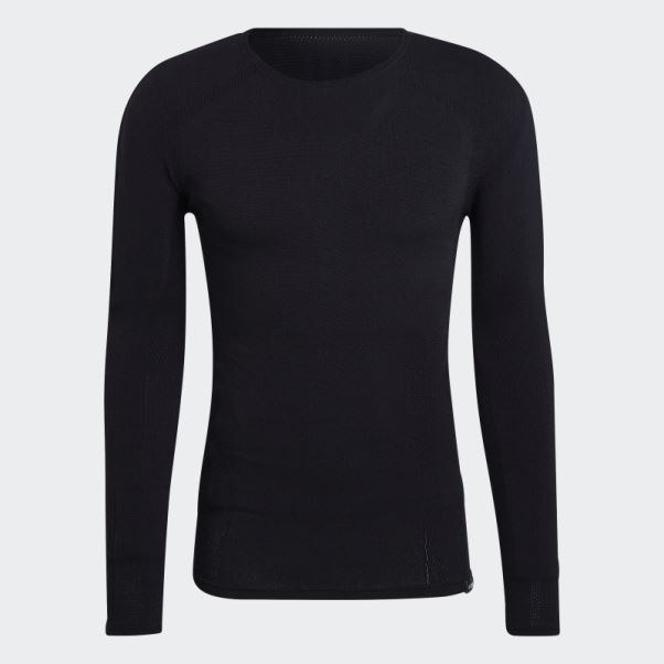 Adidas Terrex Drynamo Eco Mérinos T-shirt à Manches Longues Noir