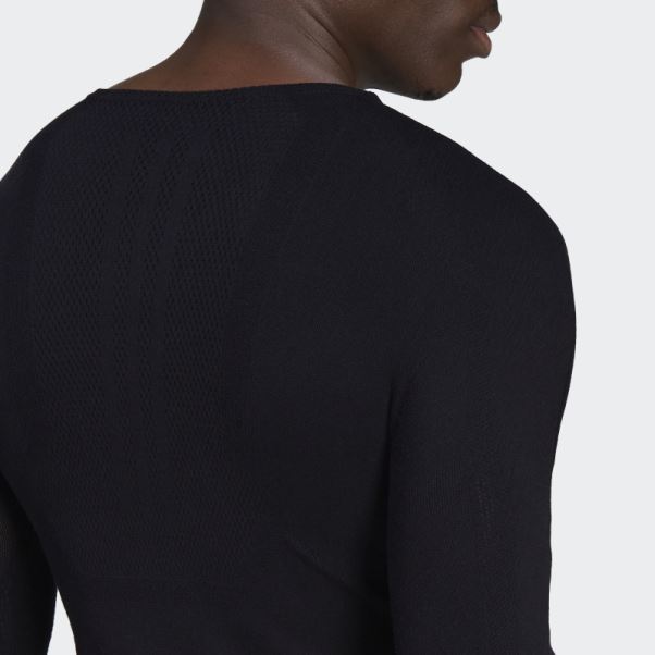 Adidas Terrex Drynamo Eco Mérinos T-shirt à Manches Longues Noir