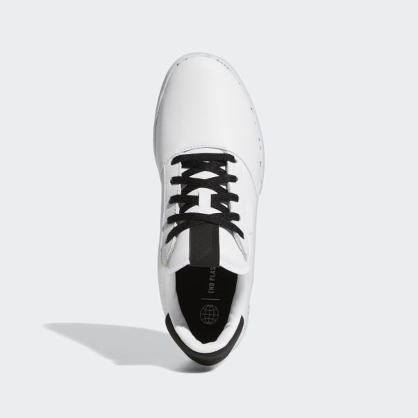 Chaussures De Golf Adidas Adicross Retro Vertes Blanches