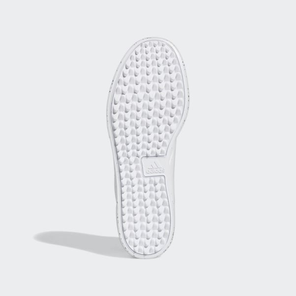 Chaussures De Golf Adidas Adicross Retro Vertes Blanches