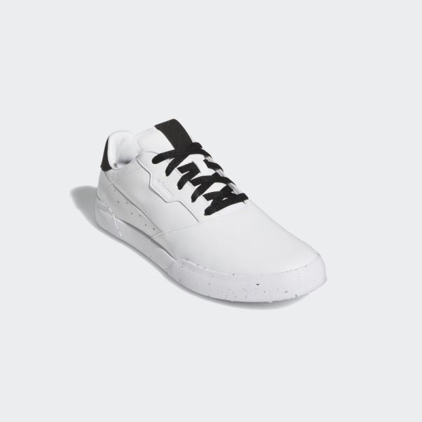Chaussures De Golf Adidas Adicross Retro Vertes Blanches