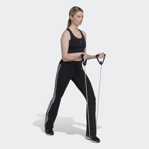 Legging évasé Training Essentials Noir Adidas