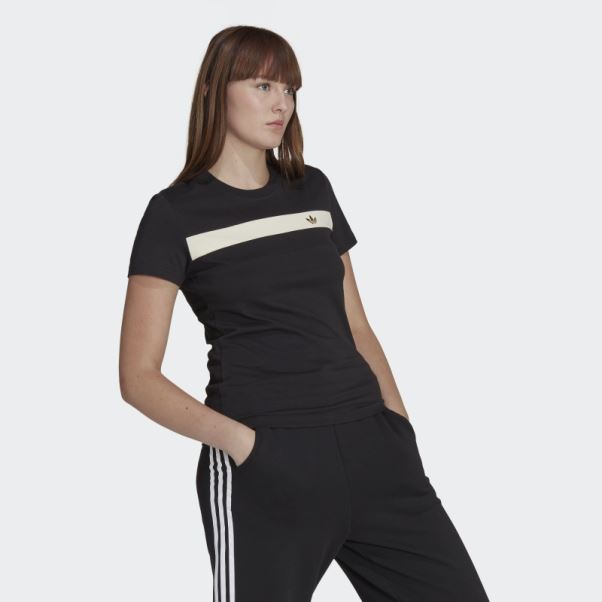 Tee Shirt Adidas Ski Chic Noir