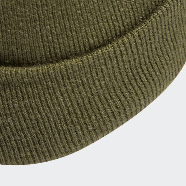 Bonnet à Revers Adicolor Adidas Olive