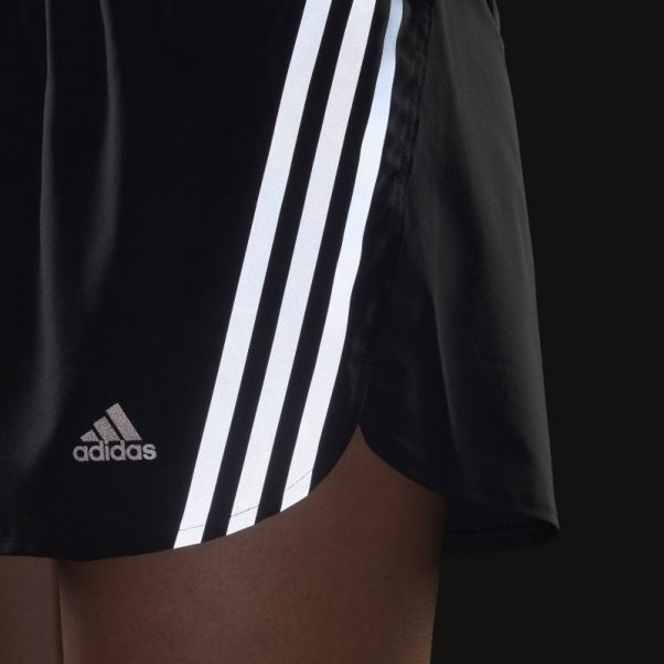 Short De Running Adidas Run Icon 3 Bandes Noir