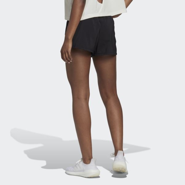 Short Adidas Pacer Perforé Noir