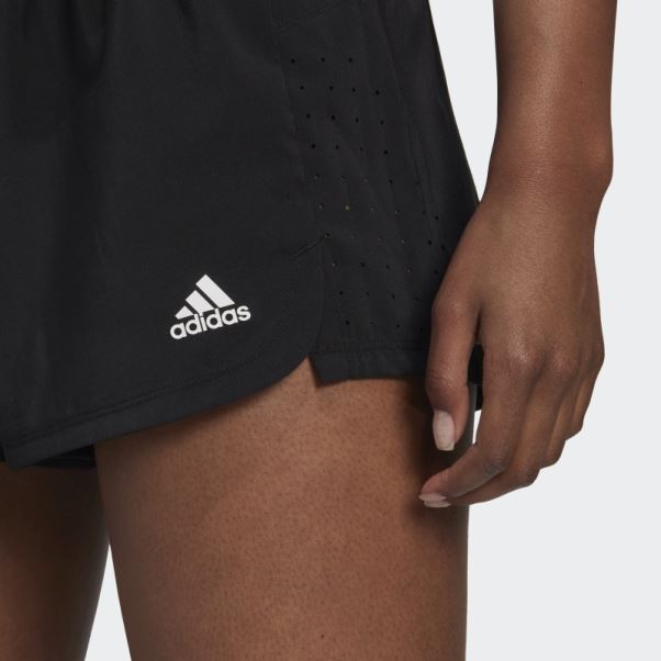 Short Adidas Pacer Perforé Noir