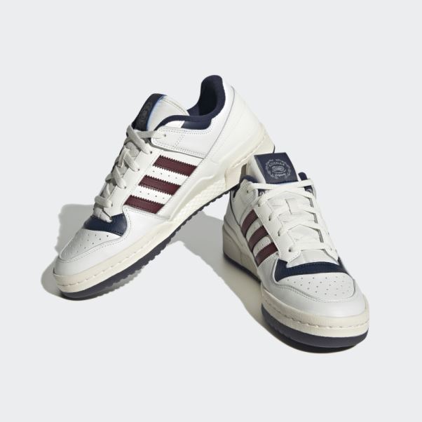 Chaussures Adidas Forum Low Cl Blanc