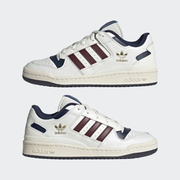 Chaussures Adidas Forum Low Cl Blanc