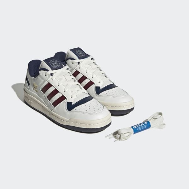 Chaussures Adidas Forum Low Cl Blanc