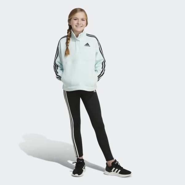 Adidas Col Montant Popover Bleu