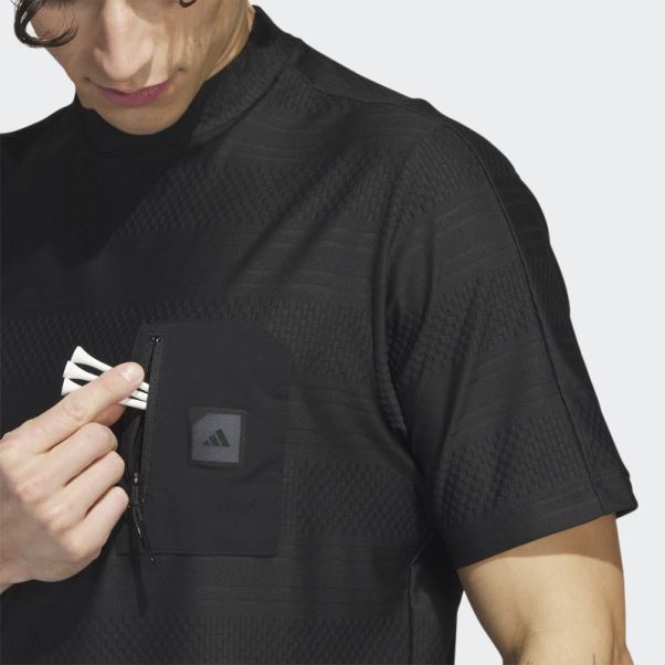 Adicross Poche Polo De Golf Adidas Noir