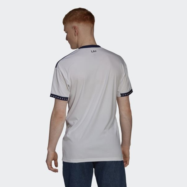 Adidas Maillot Domicile La Galaxy 22/23 Blanc