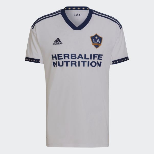 Adidas Maillot Domicile La Galaxy 22/23 Blanc