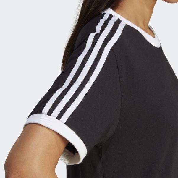 Adicolor Classics T-shirt à 3 Bandes Noir Adidas