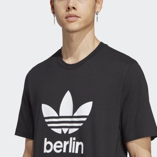 T-shirt Icone Berlin City Originals Noir Adidas