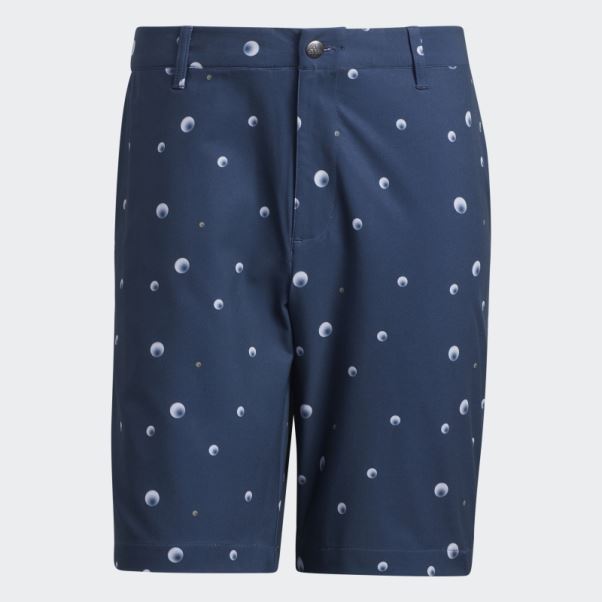 Adidas Ultimate365 Allover Print 9-inch Shorts Bleu Marine