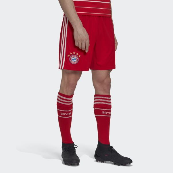 Short Adidas Fc Bayern 22/23 Domicile Rouge