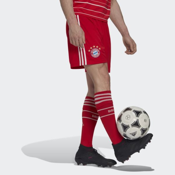 Short Adidas Fc Bayern 22/23 Domicile Rouge