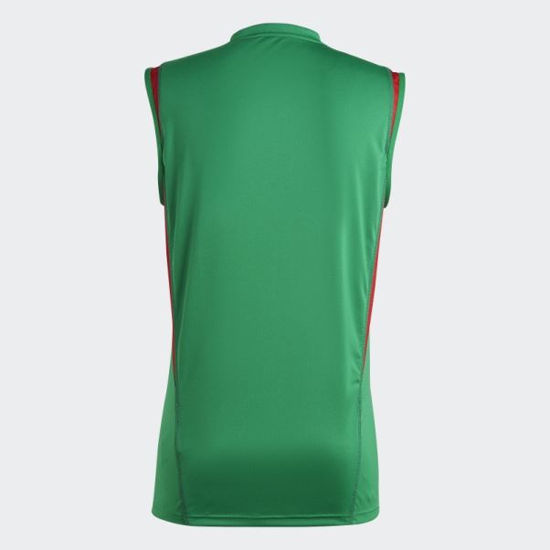 Mexico Tiro 23 Maillot D'entrainement Sans Manches Adidas Vert