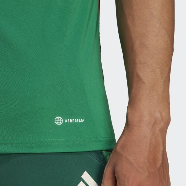 Mexico Tiro 23 Maillot D'entrainement Sans Manches Adidas Vert