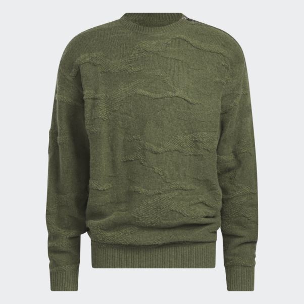 Sweat Ras Du Cou En Tricot De Pin (tous Genres) Adidas